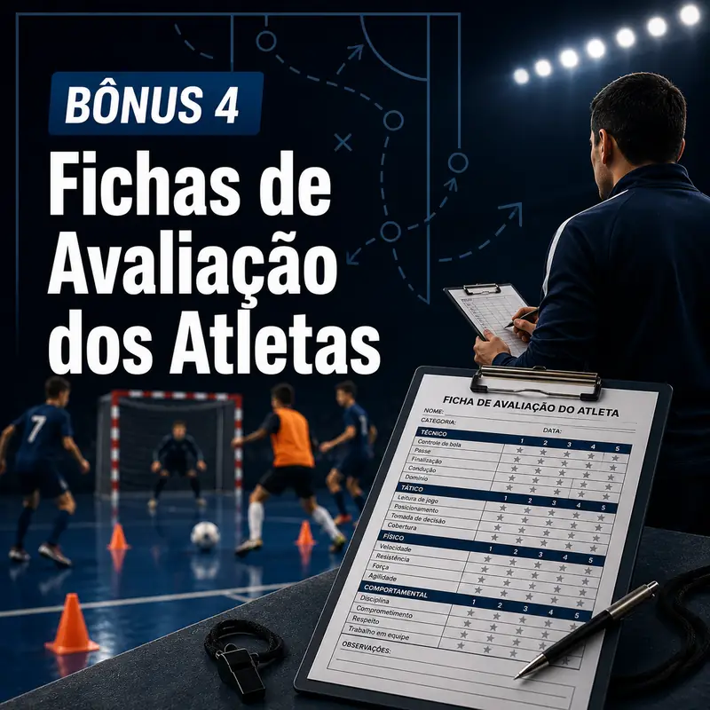 Fichas de Avaliação dos Atletas